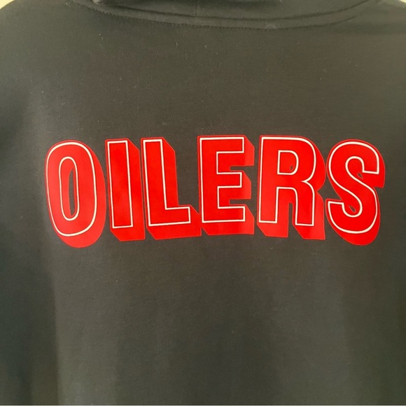 NWT NFL Houston Oilers Black Hoodie with Logo (medium) - Picture 3 of 8